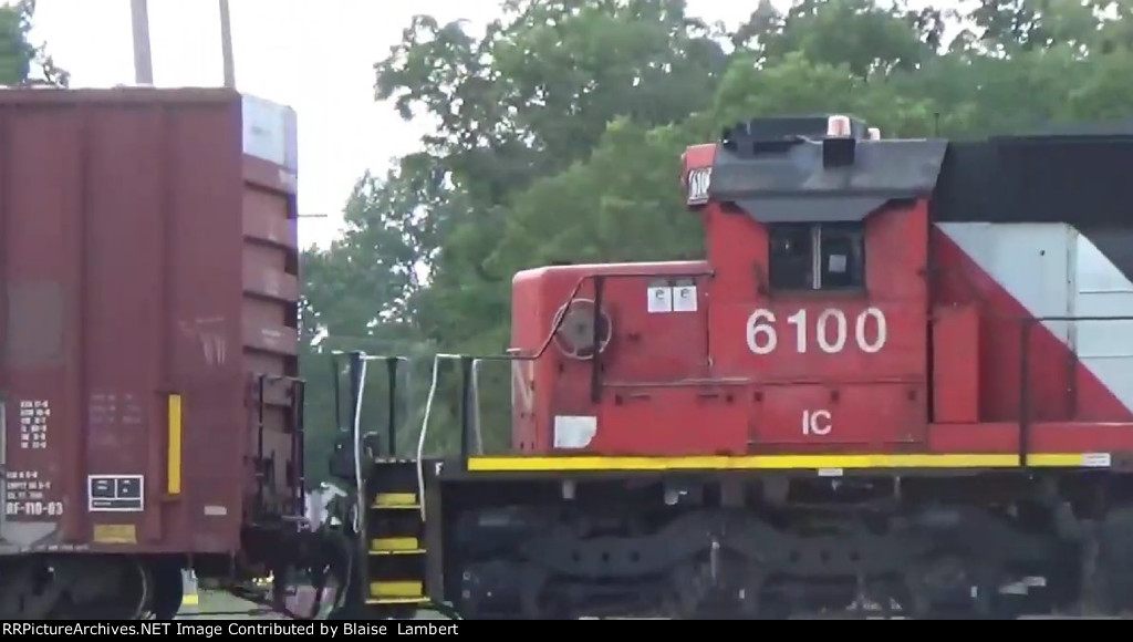 the last existing 6100 series SD40-2!